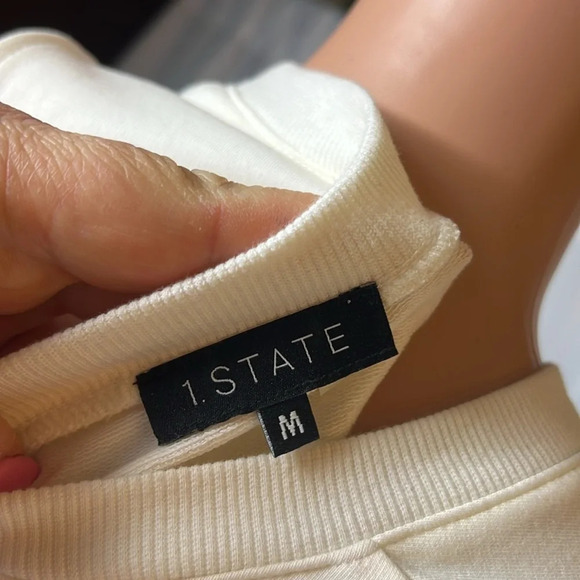 1. State Sweater Womens Open Should Bows Size M - Picture 6 of 9